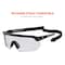 Ergodyne AEGIR-AFAS, Safety Glasses, Anti-Fog & Anti-Scratch, Clear Lens, Matte Black Frame Frame AEGIR-AFAS - alternate 8